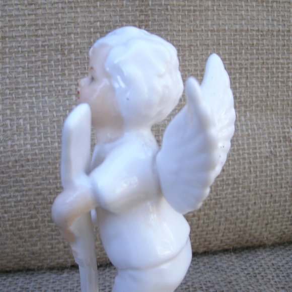Vintage May Birthday Boy Angel Figurine - Picture 13 of 16